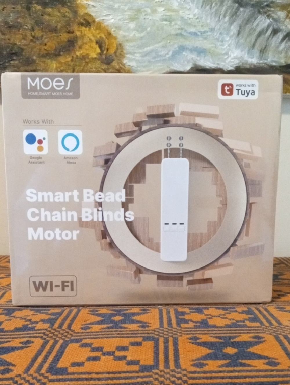 Smart Bead Chain Blinds Motor - White